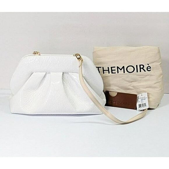 THEMOIRe Tia Pinatex Fabric Clutch Bag Detachable Strap (MSRP $475) - Picture 2 of 8